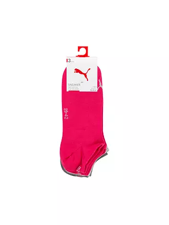 PUMA | Sneaker-Socken Invisible 3er Pkg. | pink