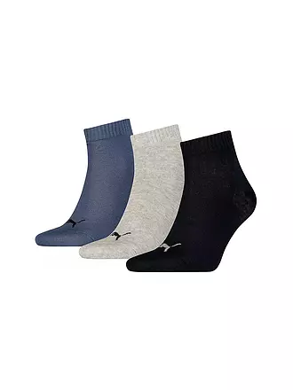 PUMA | Socken Quarter 3er Pkg. | dunkelblau