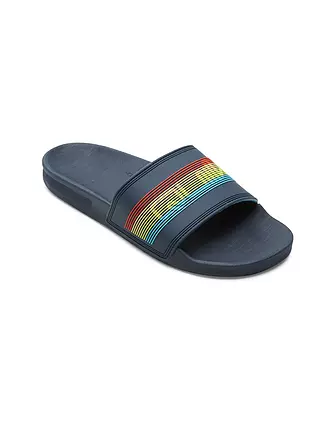 QUIKSILVER | Herren Badepantoffeln Rivi Wordmark Slide | blau