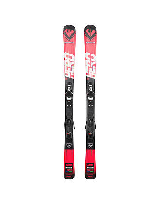 ROSSIGNOL | Jugendski Set Hero JR 100-120 + KID X 4 GW 22/23 | rot