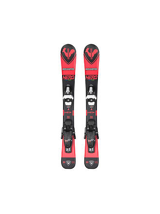 ROSSIGNOL | Kinderski Set Hero Pro JR + Team 4 22/23 | schwarz