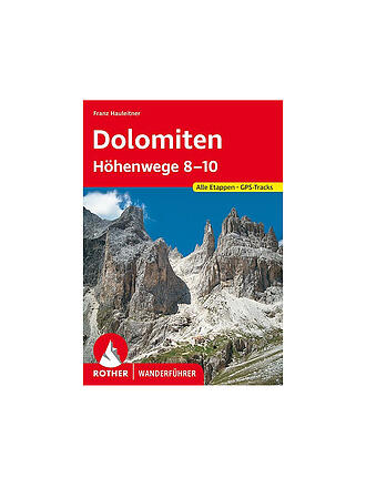 ROTHER | Wanderführer Dolomiten Höhenwege 8-10 | keine Farbe