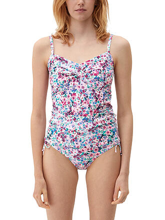 S.OLIVER | Damen Bikinioberteil Tankini Lilac Print | lila