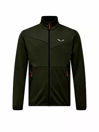 SALEWA | Herren Fleecejacke Puez Cammino Polarlite | olive