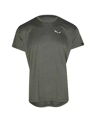 SALEWA | Herren Funktionsshirt Puez Melange Dry | olive