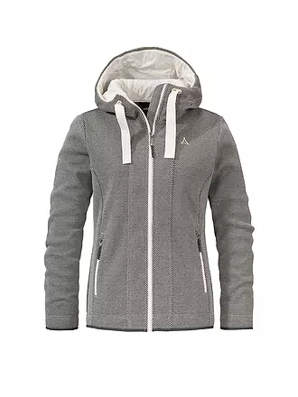 SCHÖFFEL | Damen Fleecejacke Aurora L Hoodie | beige