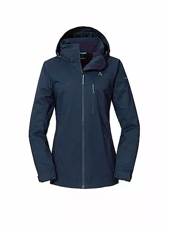 SCHÖFFEL | Damen Wanderjacke Stanzach L ZipIn! | dunkelrot