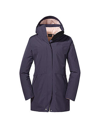 SCHÖFFEL | Damen Winterparka Warschau L 3in1 GTX | lila