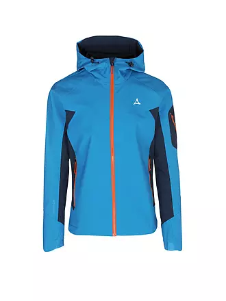 SCHÖFFEL | Herren Softshelljacke Borlina Hoodie | blau