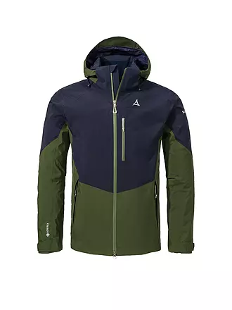 SCHÖFFEL | Herren Wanderjacke Gaschurn GTX 2L Hoodie | dunkelblau