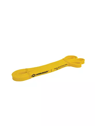 SCHILDKRÖT | Super Band Medium, Premium Widerstandsbänder mit 20-30kg Widerstand, 32mm Breite | gelb