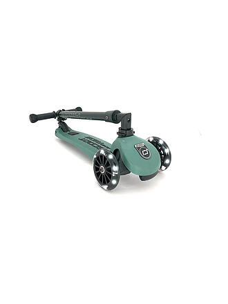 SCOOT & RIDE | Kinder Scooter Highwaykick 3 LED | grün