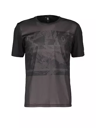 SCOTT | Herren Radshirt Trail Flow SS | schwarz