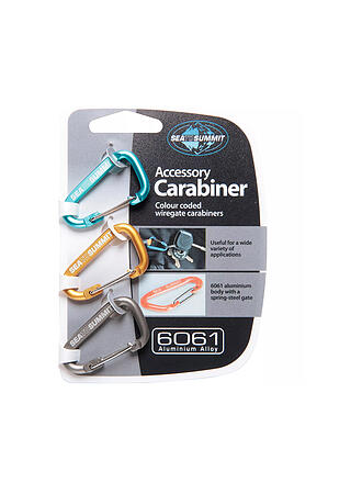 SEA TO SUMMIT | Accessory Carabiner 3er-Pack | keine Farbe