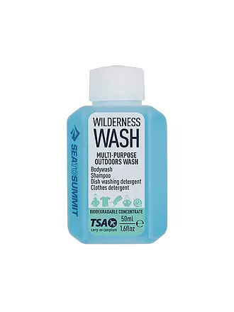 SEA TO SUMMIT | Wilderness Wash biologisch abbaubares Waschkonzentrat 50ml | blau