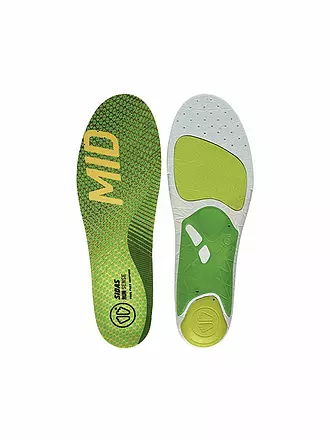 SIDAS | Run 3Feet® Sense Mid Einlagen | grün