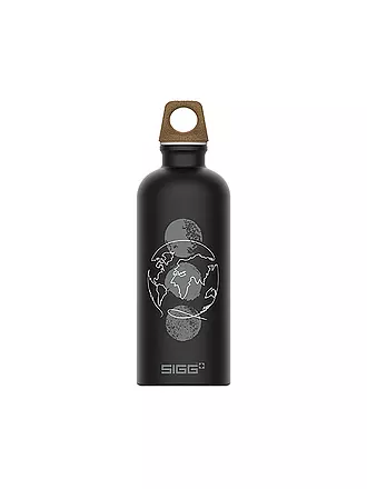 SIGG | Trinkflasche Traveller MyPlanet Lighter 0,6L | schwarz