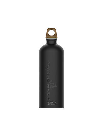 SIGG | Trinkflasche Traveller MyPlanet Lighter Plain 1L | schwarz