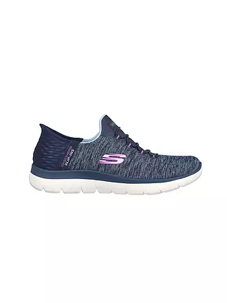 SKECHERS | Damen Fitnessschuhe Slip-ins: Summits | blau