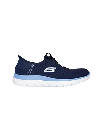SKECHERS | Damen Sneaker Slip-In Summits | blau