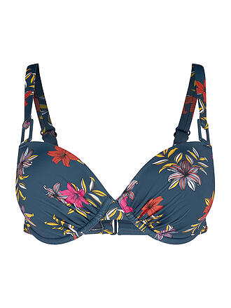 SKINY | Damen Bikinioberteil Bügel-BH Lilies | grau