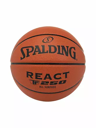 SPALDING | Basketball React TF-250 Composite Indoor/Outdoor | orange