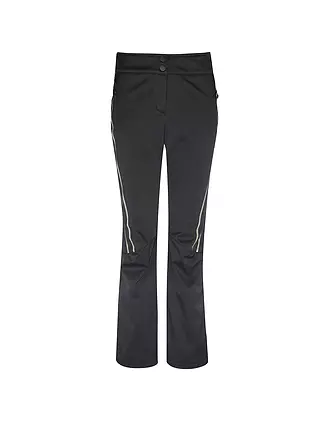 SPORTALM | Damen Skihose mit geschwungenen Transfermotiven in icegold | schwarz