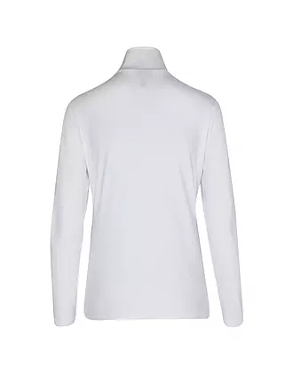 SPORTALM | Damen Unterzieh Zipshirt mit Wordingdruck | dunkelgrün