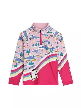 SPYDER | Mini Mädchen Unterzieh Zipshirt Reflect | pink