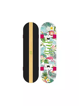 STUF | Skateboard JEWEL Weiss/Pink | bunt