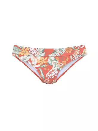 SUNSEEKER | Damen Bikinihose Rust Print | schwarz