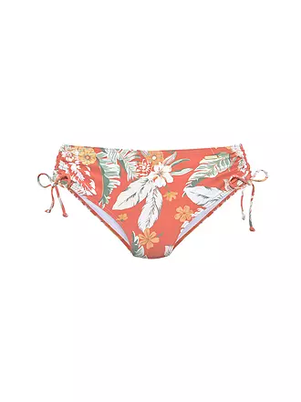 SUNSEEKER | Damen Bikinihose Rust-Print | schwarz
