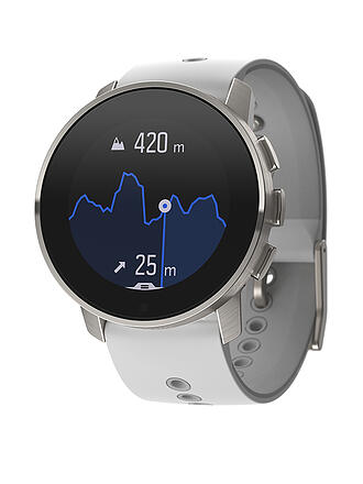 SUUNTO | GPS-Multisportuhr Suunto 9 Peak Birch White Titanium | weiß