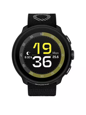 SUUNTO | GPS-Multisportuhr Suunto Run Lime | schwarz