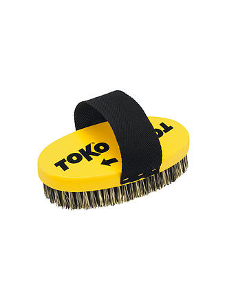 TOKO | Base Brush oval Steel Wire with strap | keine Farbe