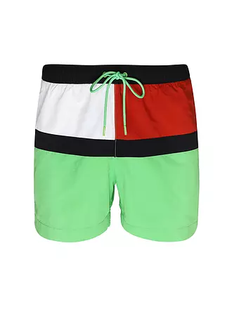 TOMMY HILFIGER | Herren Badeshort Color Blocking | grün