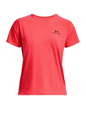 UNDER ARMOUR | Damen Fitnessshirt UA Rush Energy 2.0 | beere