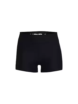 UNDER ARMOUR | Damen Fitnessshort HeatGear® Armor Mid Rise | schwarz