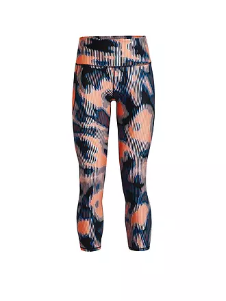 UNDER ARMOUR | Damen Fitnesstight HeatGear® Armour Print 7/8 | orange