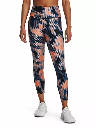 UNDER ARMOUR | Damen Fitnesstight HeatGear® Armour Print 7/8 | orange