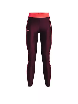 UNDER ARMOUR | Damen Fitnesstight HeatGear® | dunkelrot