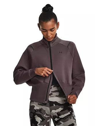 UNDER ARMOUR | Damen Jacke Unstoppable Flc Novelty | lila