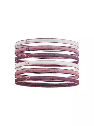 UNDER ARMOUR | Haarbänder UA Mini Headbands - 6 Pack | rosa