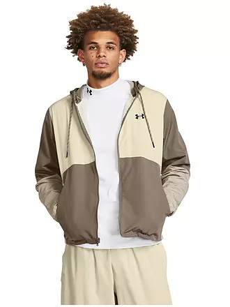 UNDER ARMOUR | Herren Fitnessjacke UA Legacy Windbreaker | camel