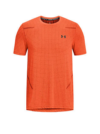 UNDER ARMOUR | Herren Fitnessshirt UA Seamless Grid | schwarz