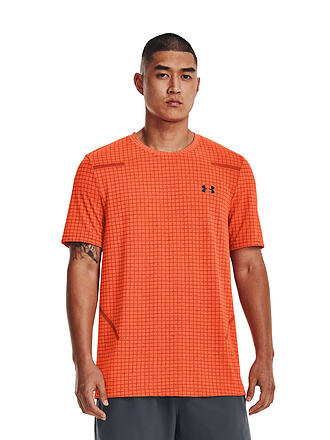UNDER ARMOUR | Herren Fitnessshirt UA Seamless Grid | schwarz