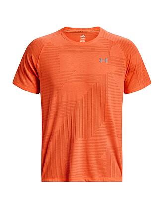 UNDER ARMOUR | Herren Fitnessshirt UA Streaker Deco Diamond | orange