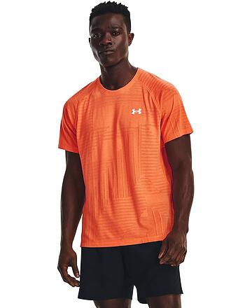 UNDER ARMOUR | Herren Fitnessshirt UA Streaker Deco Diamond | orange