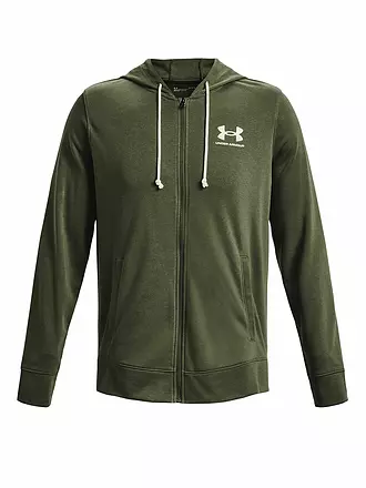 UNDER ARMOUR | Herren Kapuzenpullover UA Rival Terry | olive