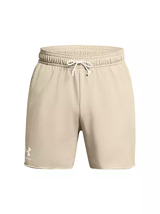 UNDER ARMOUR | Herren Short UA Rival French Terry | camel